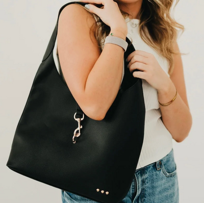 Pretty Simple Haddie Hobo Vegan Leather Tote