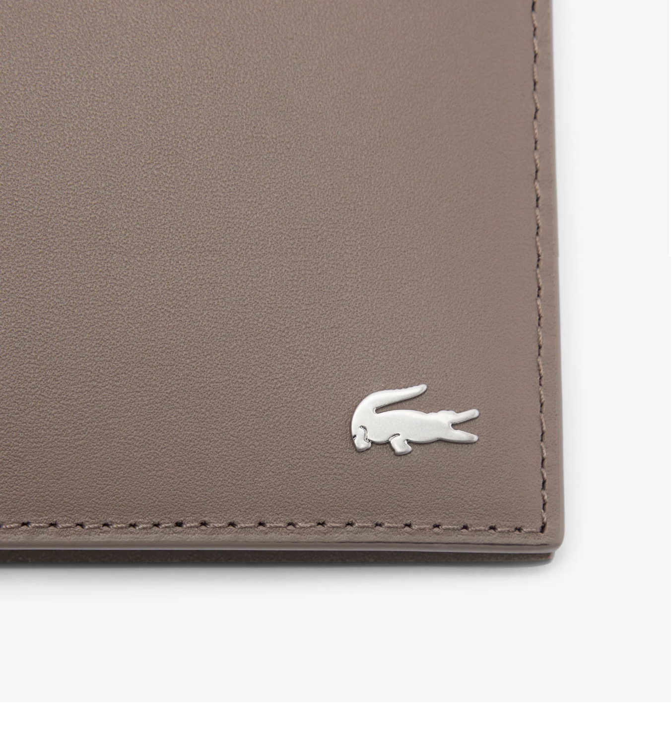Lacoste Men's Embossed Leather Fitzgerald Billfold