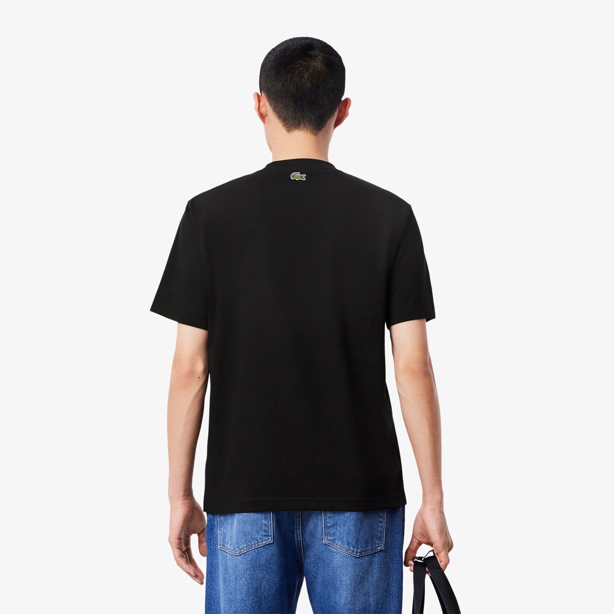 Lacoste Men's Printed Cotton T-Shirt