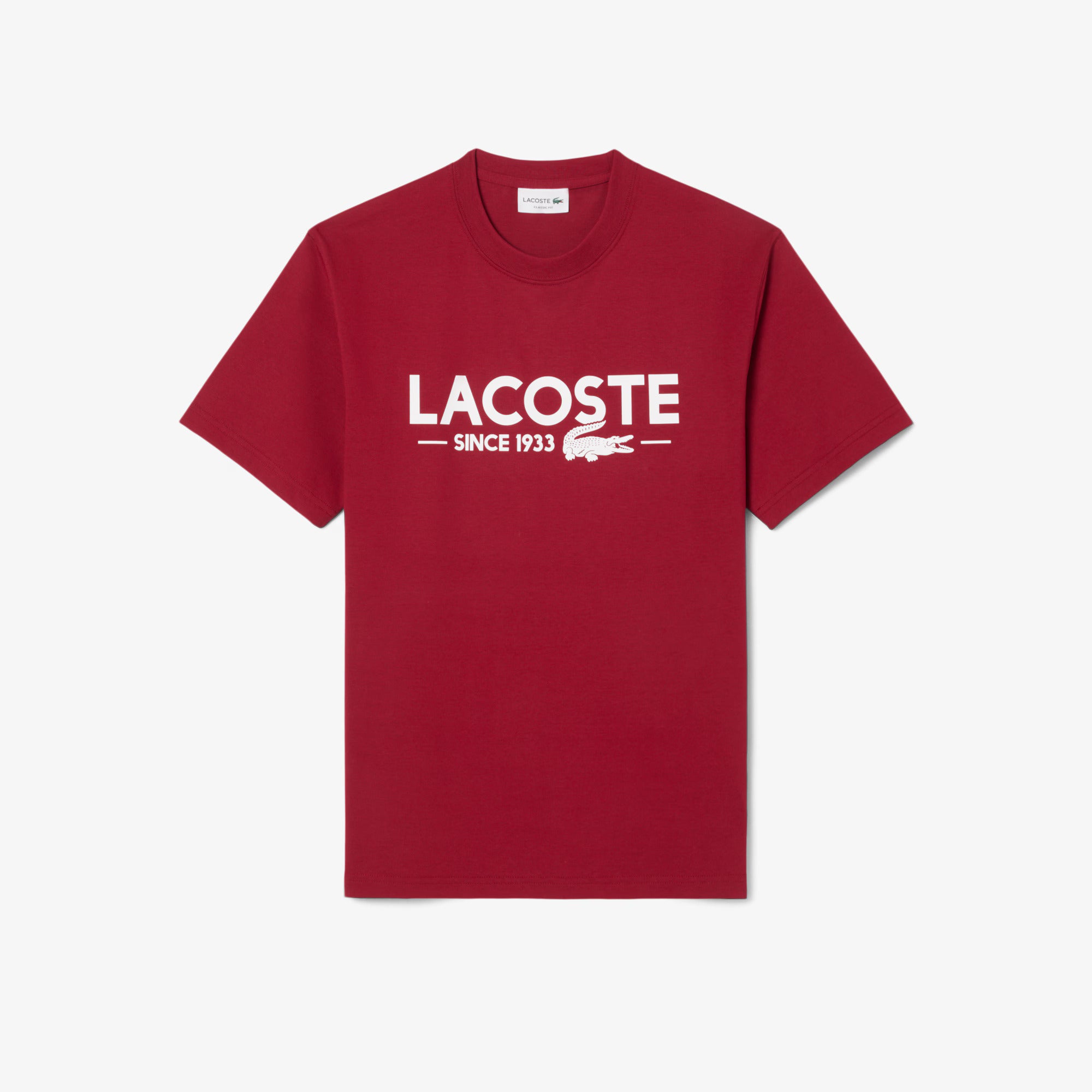 Lacoste Men's Printed Cotton T-Shirt