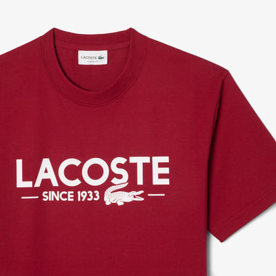 Lacoste Men's Printed Cotton T-Shirt