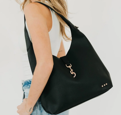 Pretty Simple Haddie Hobo Vegan Leather Tote