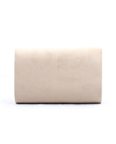 VEGAN SUEDE ENVELOPE CROSSBODY CLUTCH