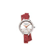 Stuhrling Original Women's Swiss Quartz Diamond Leather Strap Watch 624.02