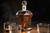 Axiam Hand-Blown Diamond Whiskey Decanter