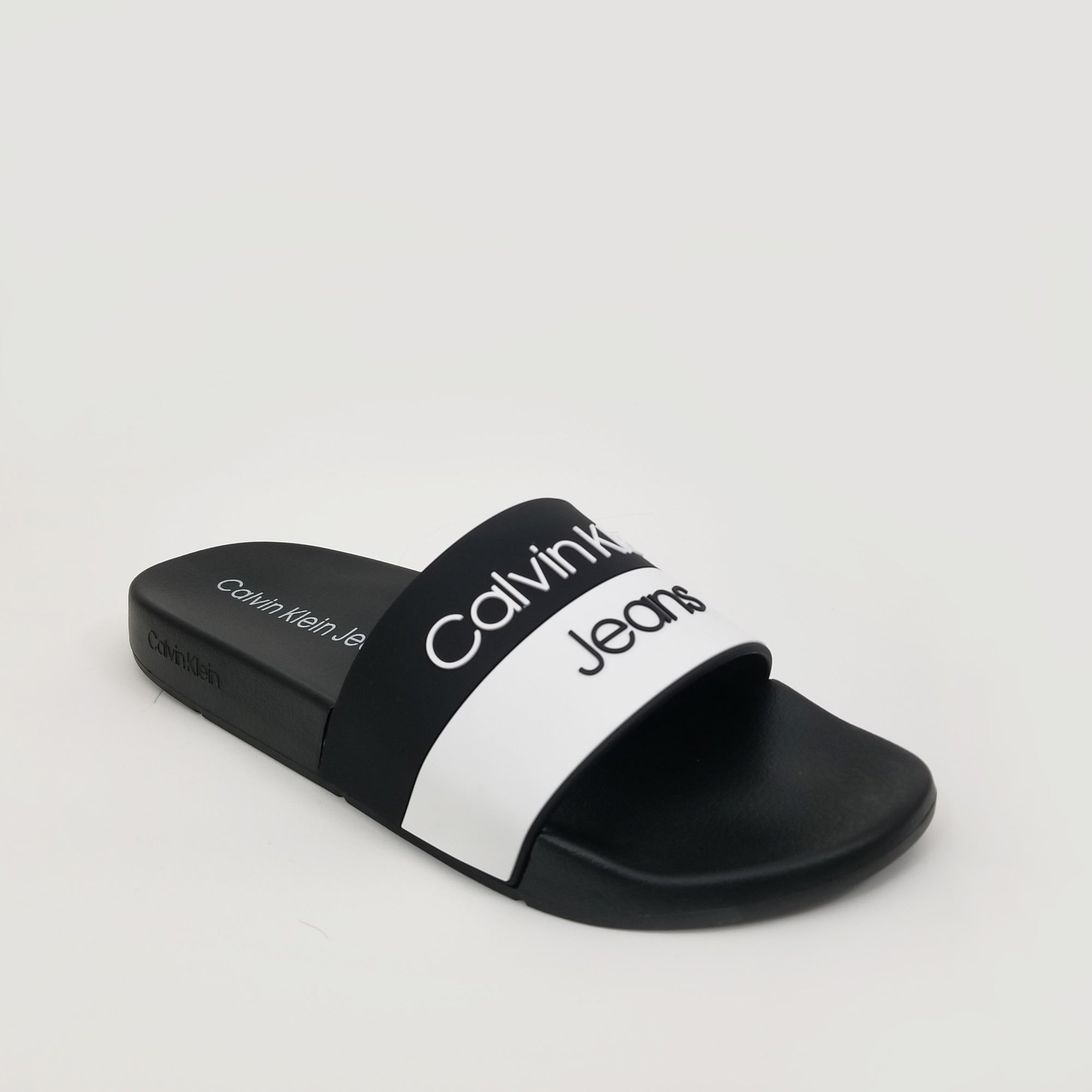 Sandals Calvin Klein Grey size 12 US in Rubber - 38406020