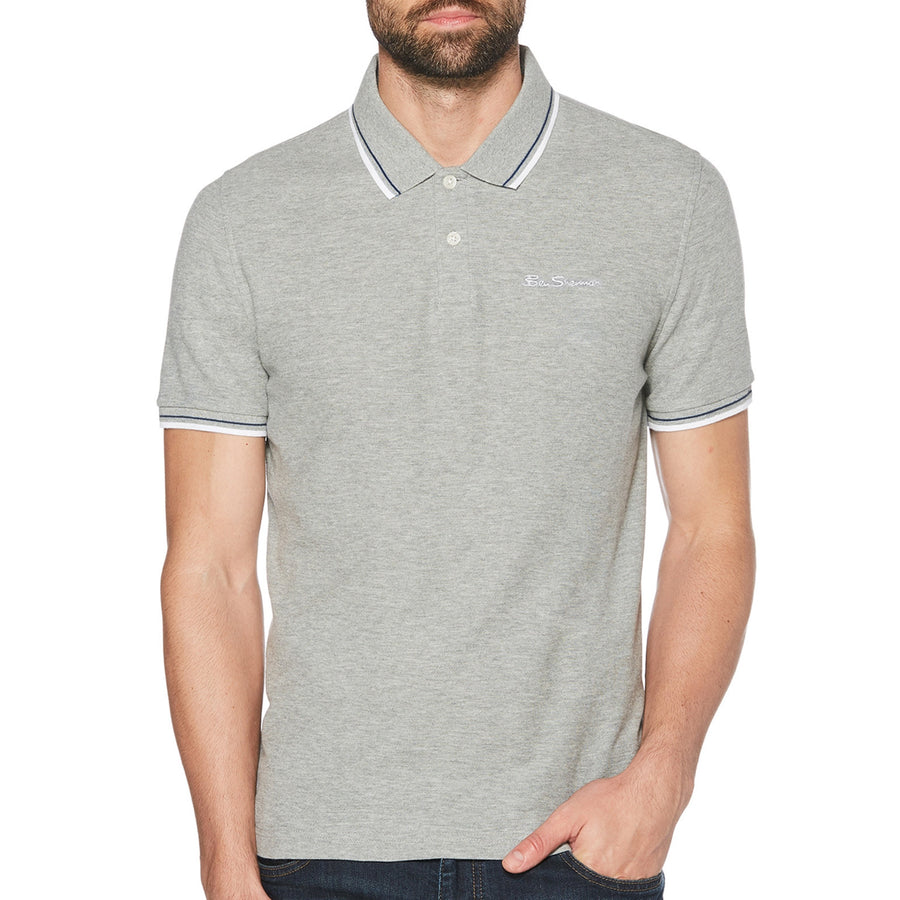 Ben Sherman Men's Signature Polo Shirt - Heather