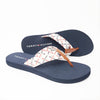 Tommy Hilfiger Women's Comp Flip-Flop - Red Multi Fabric