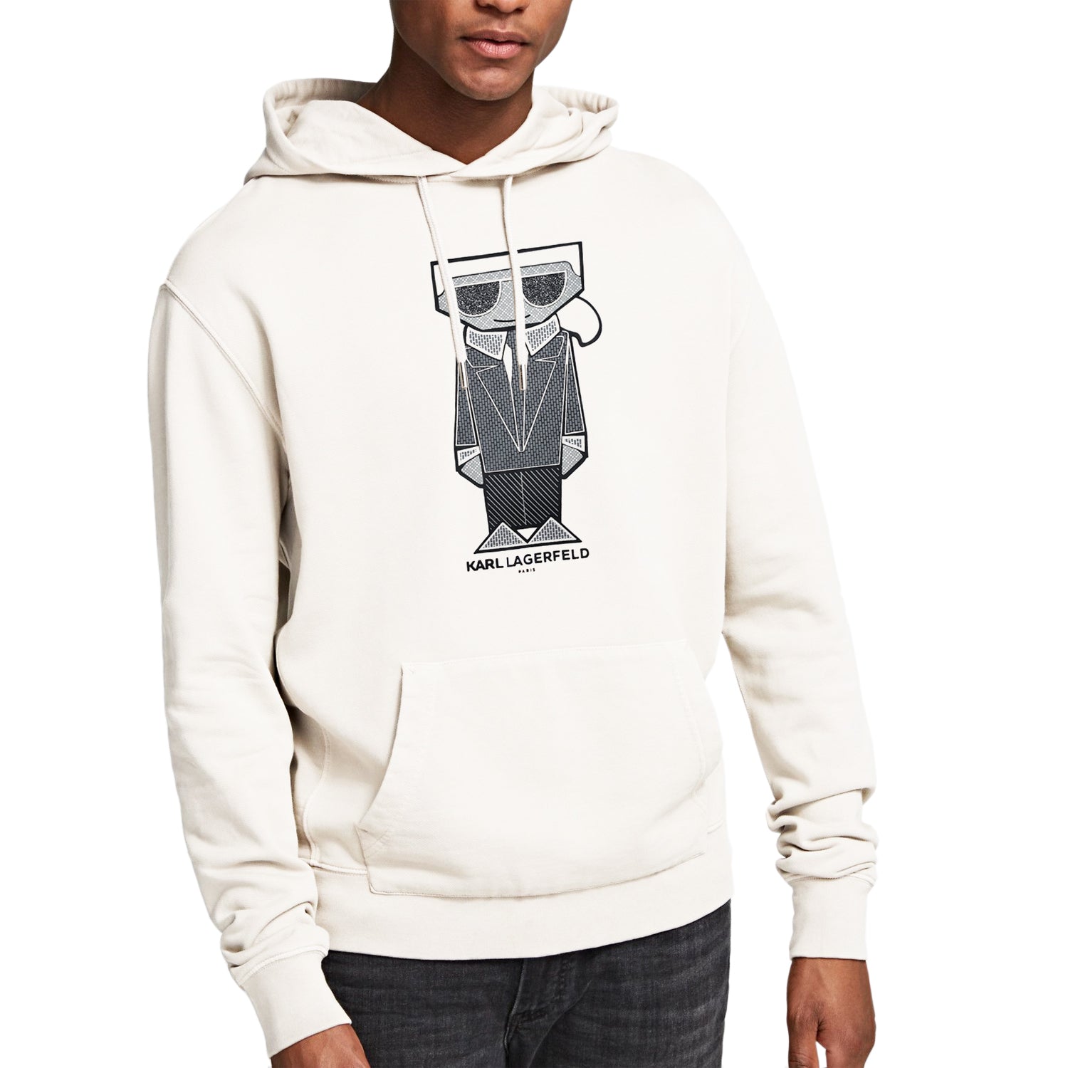 Hooded Sweatshirt Karl Lagerfeld Grey Sweatshirt Buy Karl