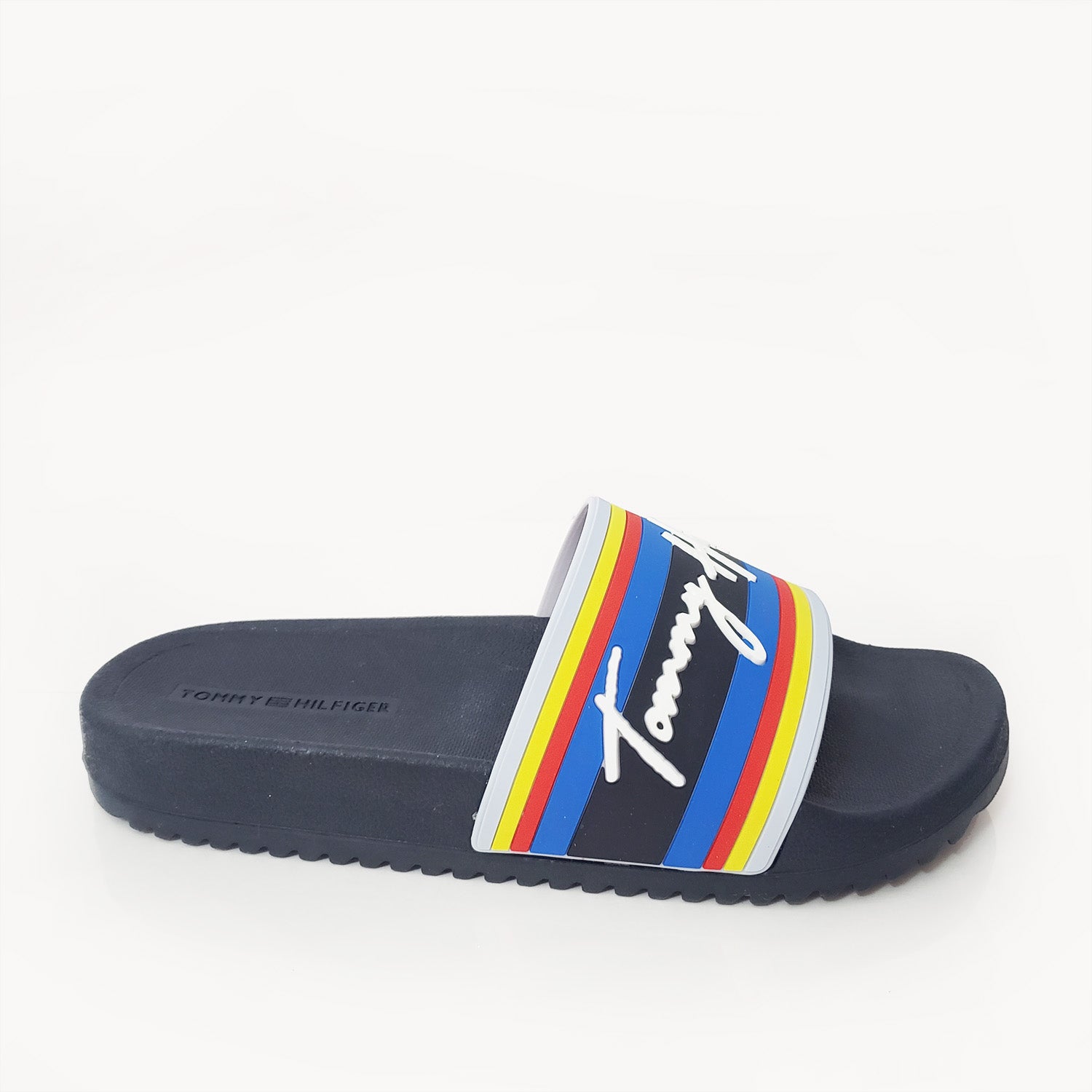 Tommy hilfiger slide sandals mens top