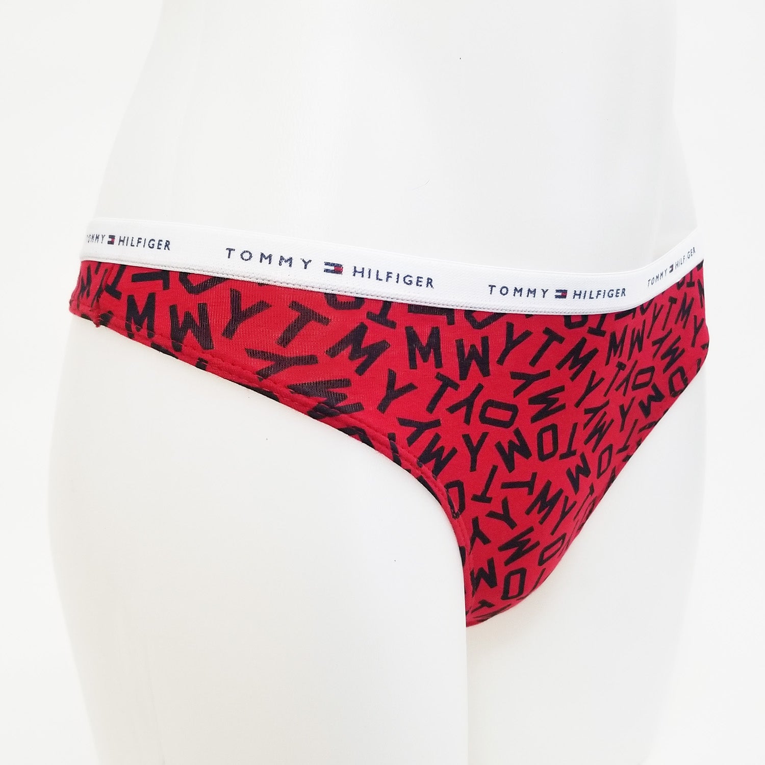 Tommy Hilfiger Women's Cotton Fabric Thong Underwear Panties, 7