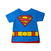 DC COMICS SUPERMAN TODDLER CAPED LOGO T-SHIRT