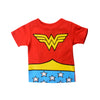 DC COMICS WONDER WOMAN TODDLER CAPED LOGO T-SHIRT