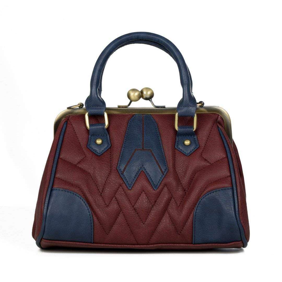 WONDER WOMAN KISS-LOCK HANDBAG - Life Soleil