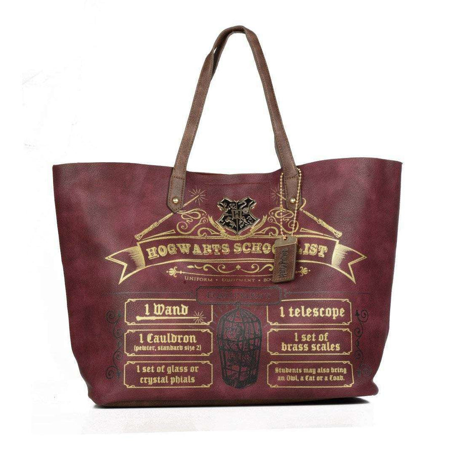 HARRY POTTER HOGWARTS SCHOOL LIST TOTE BAG - Life Soleil