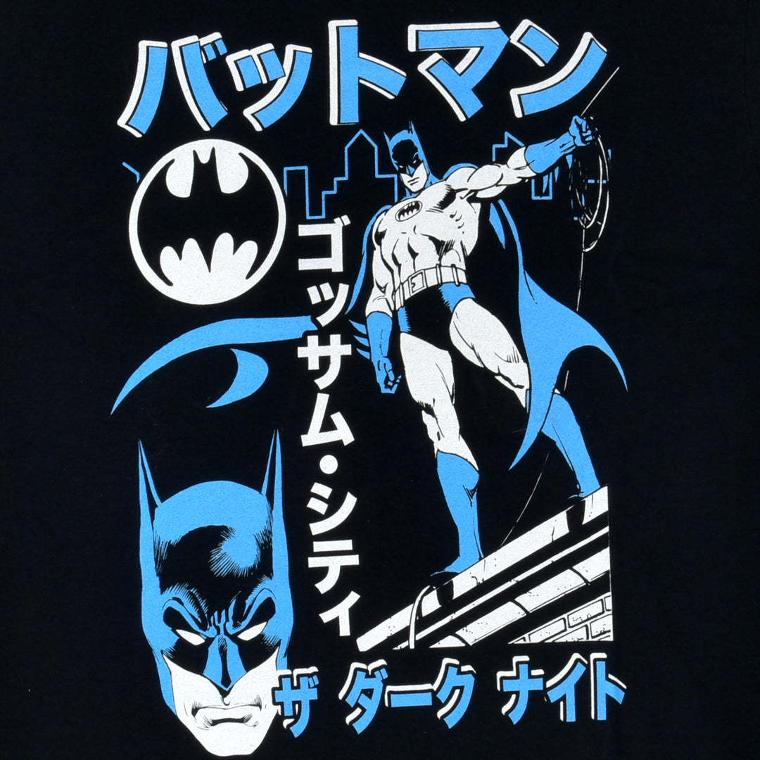 BATMAN KATAKANA BLACK TEE