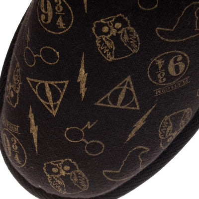 HARRY POTTER ALL-OVER PRINT SCUFF ADULT SLIPPERS