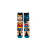 DC COMICS JUSTICE LEAGUE 6-PK 360 CHARACTER CREW SOCKS BOX SET