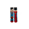 DC COMICS JUSTICE LEAGUE 6-PK 360 CHARACTER CREW SOCKS BOX SET