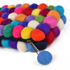 GUMBALL COLORS WOOL FELT COIN PURSE