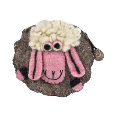 BAH SHEEP WOOL FELT COIN PURSE