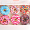 FAB DOG BOX OF DOUGHNUTS PLUSH SQUEAKY TOY