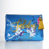 PAPAYA! JEWEL FLOWER LARGE POUCH