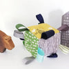 BIRD AND ELEPHANT BABY SENSORY BLOCK