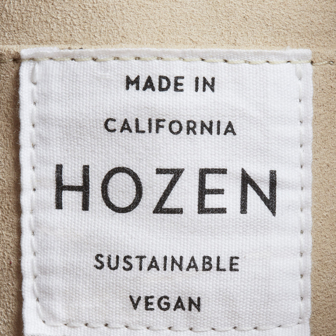 HOZEN CANTEEN PURSE IN ONYX