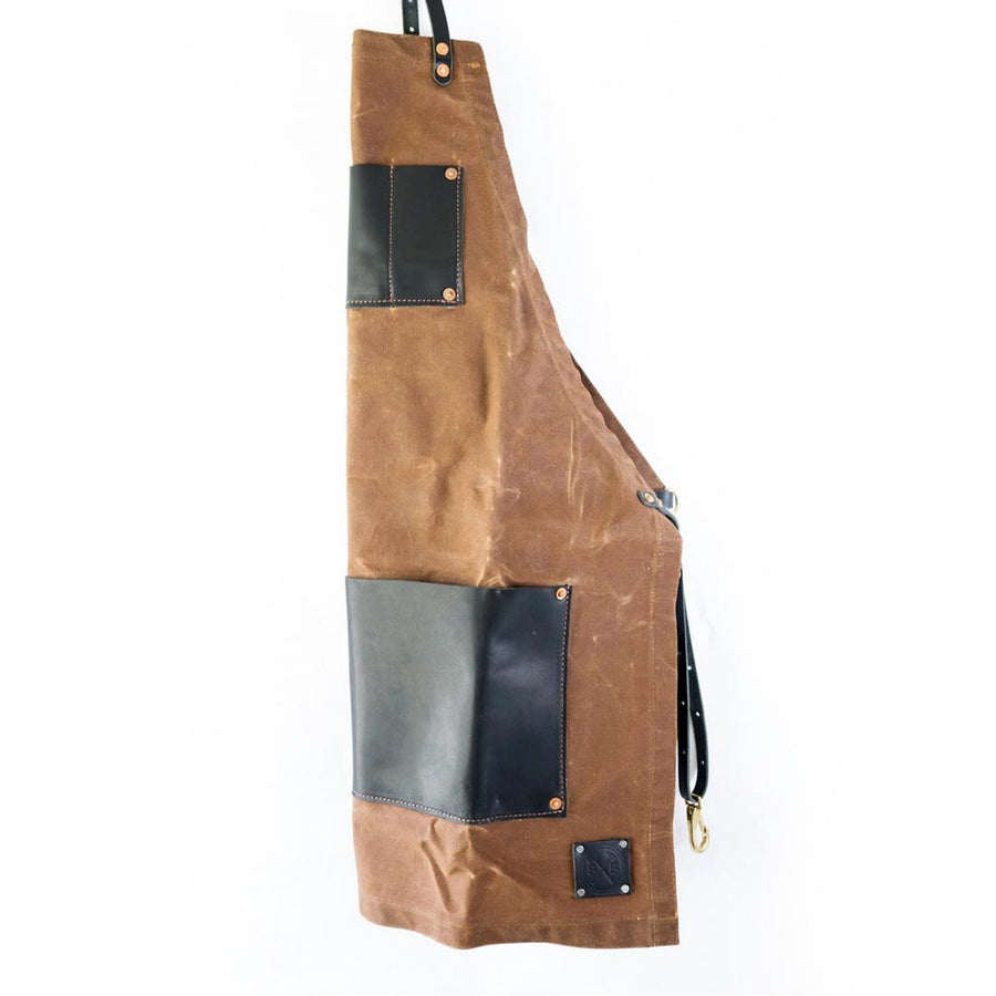STURDY BROTHERS CHARLES MASTER WAXED LEATHER APRON