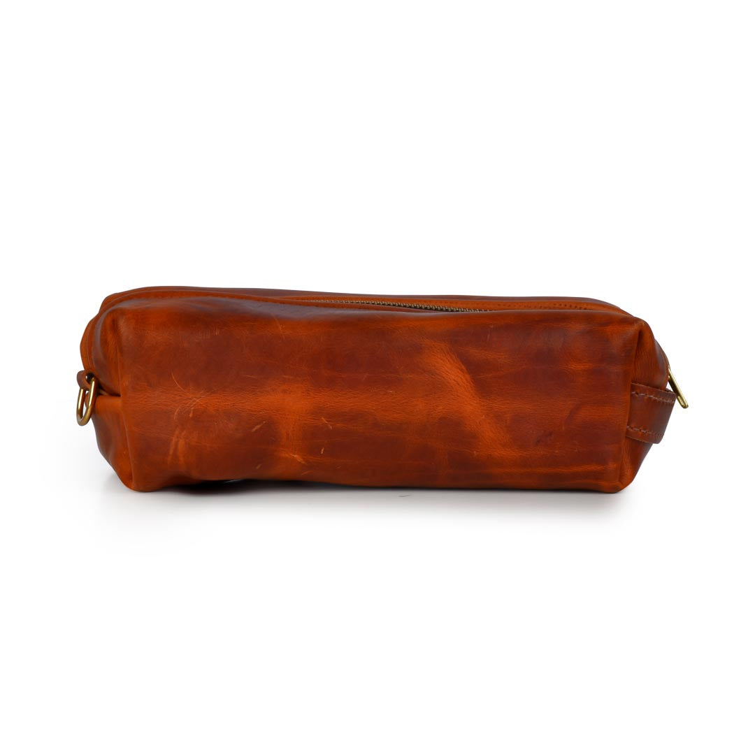 STURDY BROTHERS HORWEEN LEATHER DOPP KIT