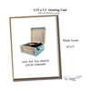FLY PAPER PRODUCTS "JUST FOR THE RECORD. YOU'RE AWESOME!" CARD