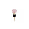 GARDEN PARTY ROSE QUARTZ BOTTLE STOPPER