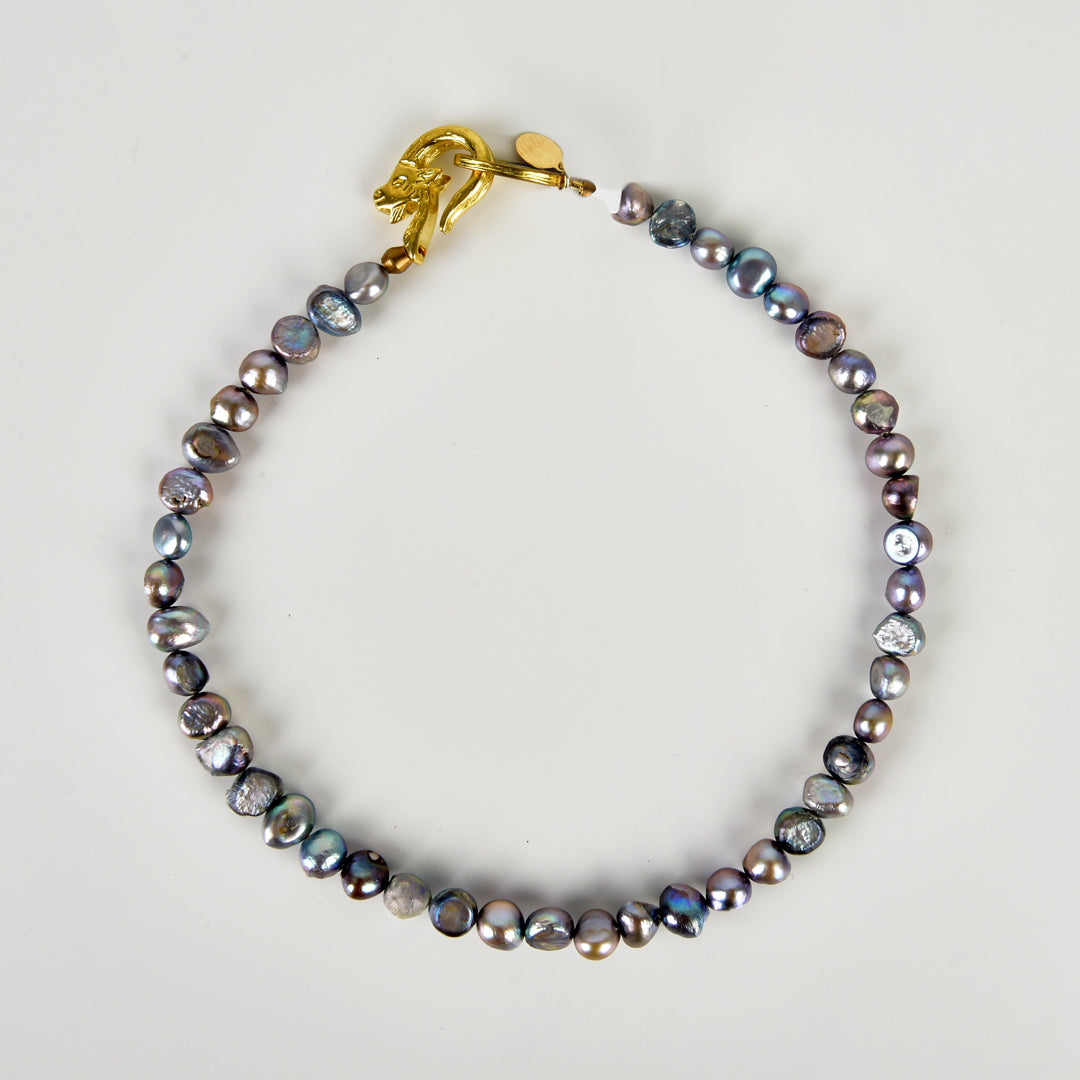 WE DREAM IN COLOR PEARL WRAP BRACELET/CHOKER