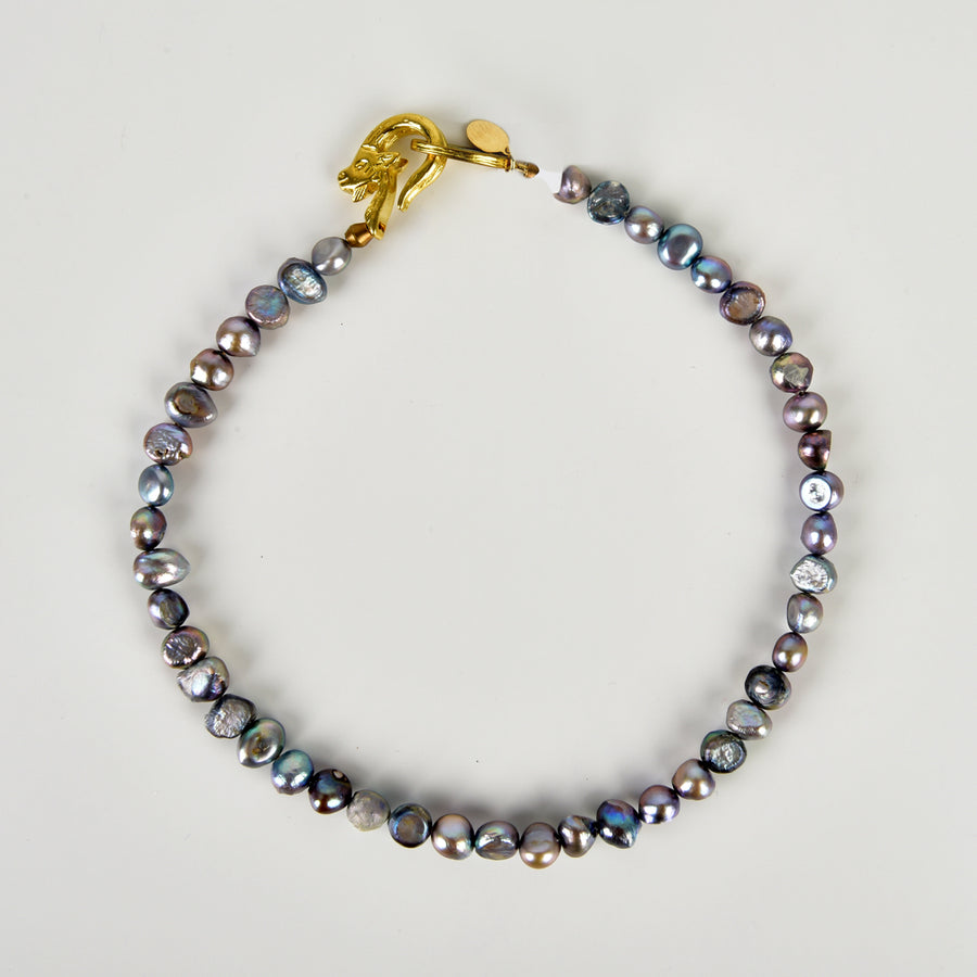 WE DREAM IN COLOR PEARL WRAP BRACELET/CHOKER