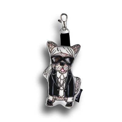 MINI KARL LAGERWOOF BAG CHARM