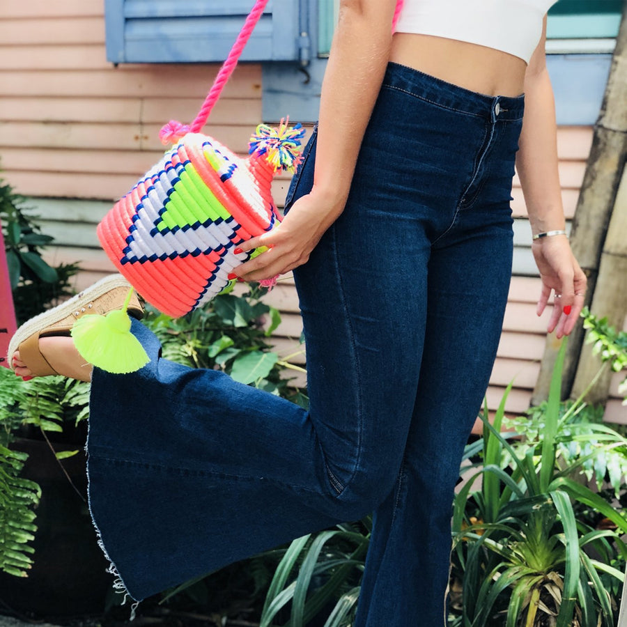 NEON BOHEMIANS DYLAN BUCKET BAG