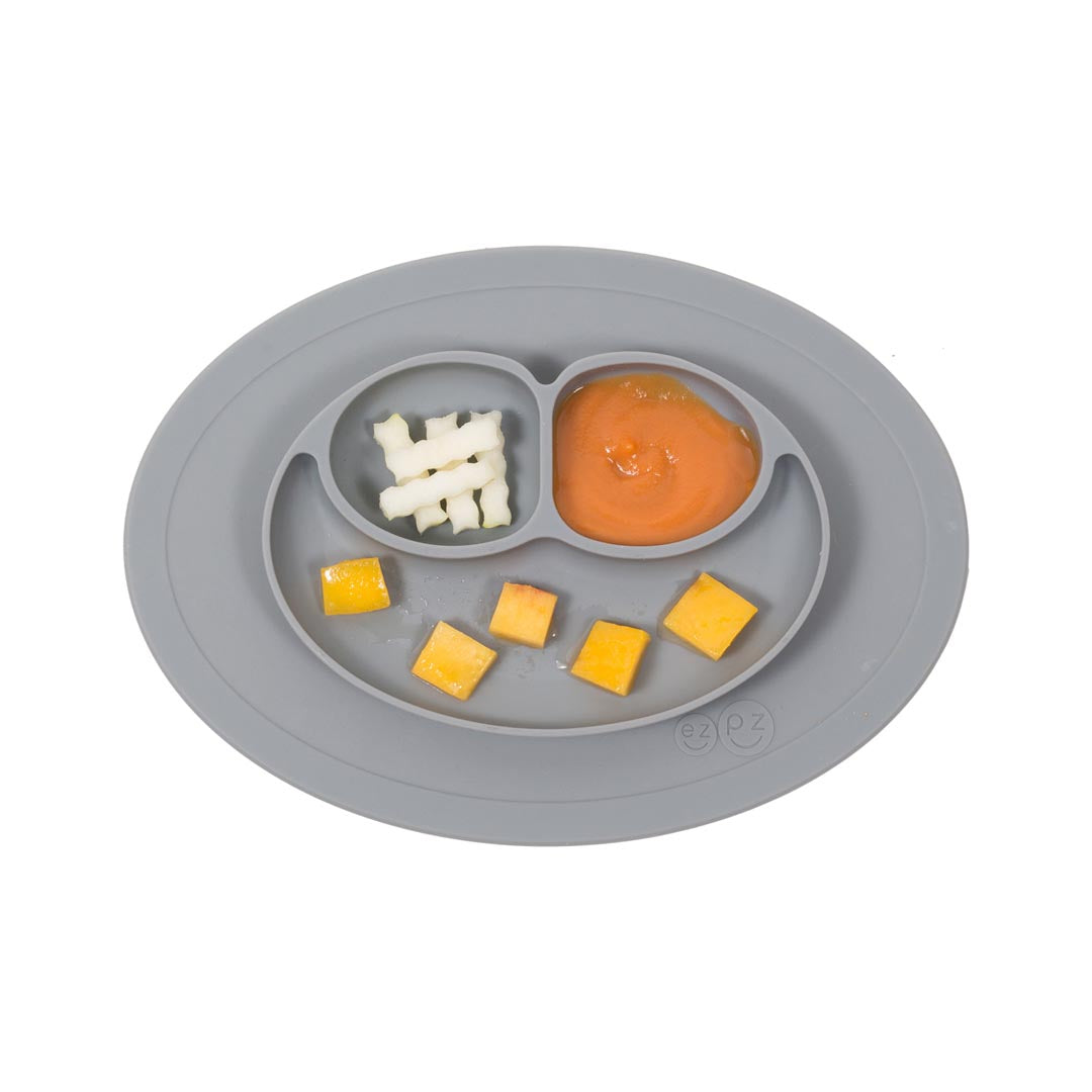 does ezpz fit stokke EZPZ MINI MAT STRAIGHT PACK IN GREY