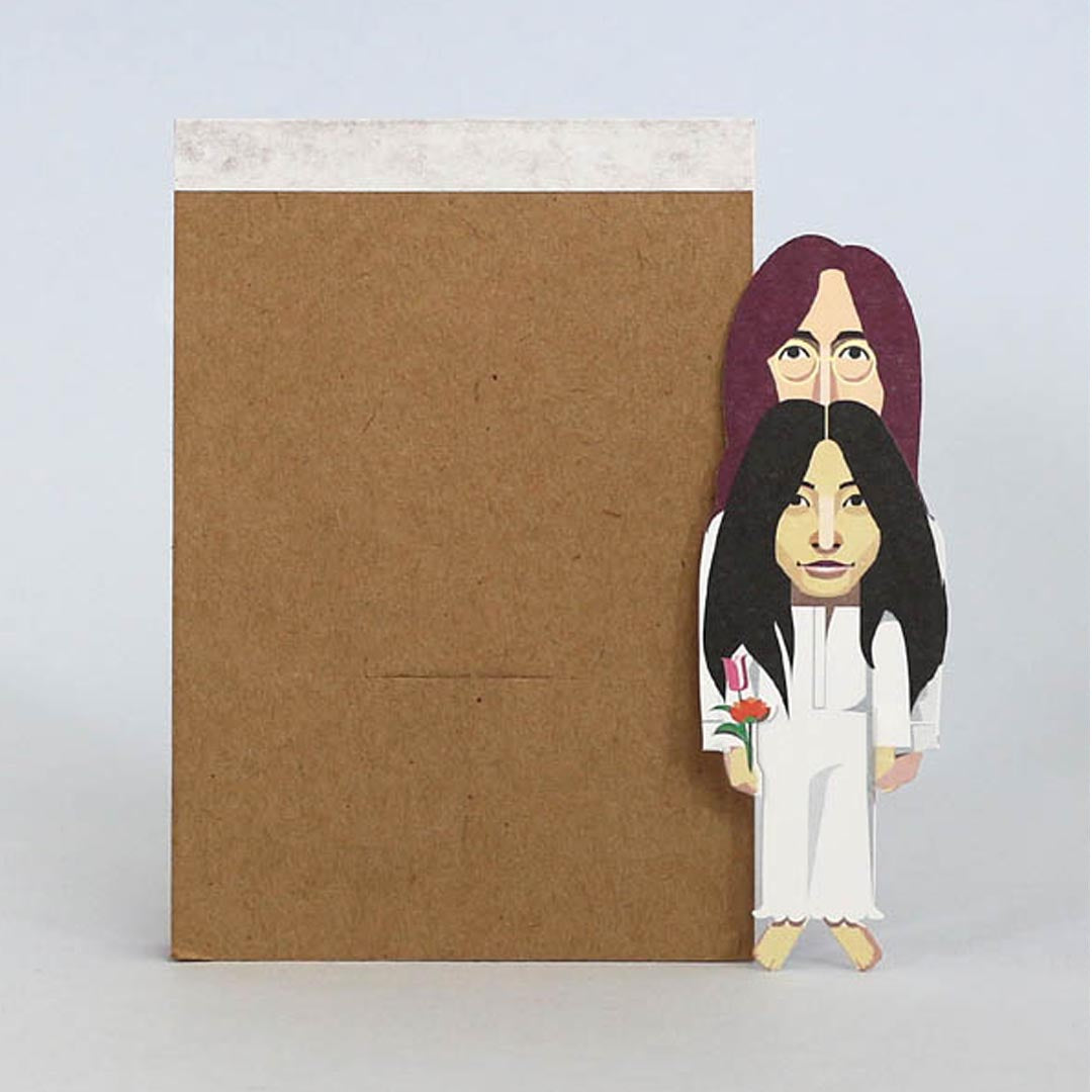 NOODOLL LENNON & YOKO PEACEMAKERS SKETCHBOOK