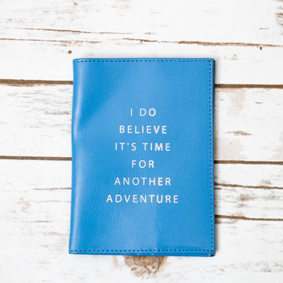 SOOTHI GENUINE LEATHER “ANOTHER ADVENTURE” PASSPORT COVER