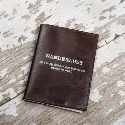 SOOTHI WANDERLUST LEATHER PASSPORT COVER