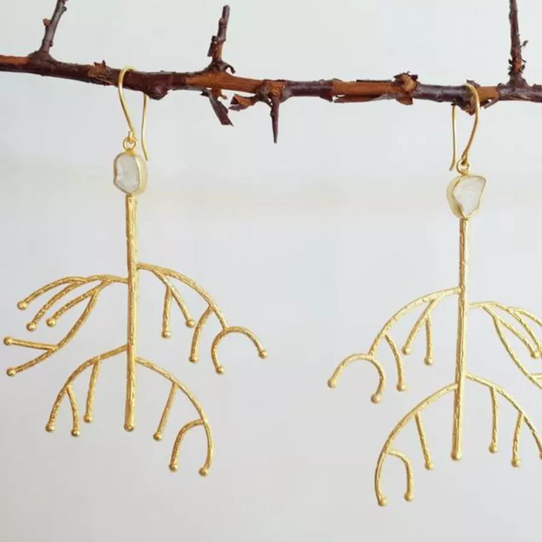 ANNAHMOL ROOT EARRINGS