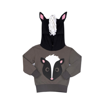 DOODLE PANTS 3D WOODLAND SKUNK HOODIE TODDLER Life Soleil