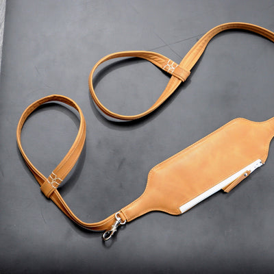 JAVIN BLACK LEATHER YOGI MAT STRAP