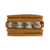 HIDE & STONE WRAP BRACELET/NECKLACE