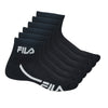 Fila Men's Black Quarter Socks FM07 (10 Pairs)