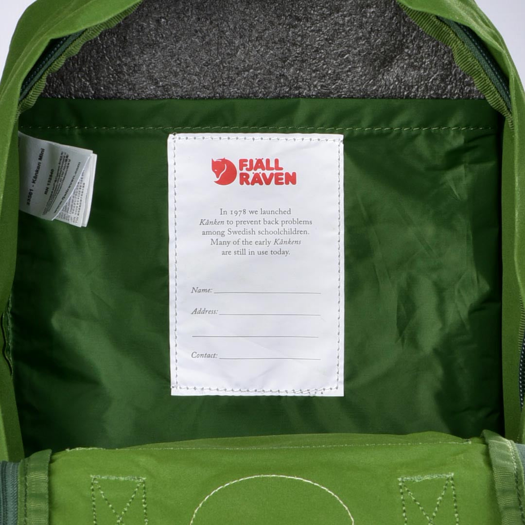 fjallraven kanken mini backpack headquarters Foliage Green making it a favorite among fashion Kanken Mini Backapack