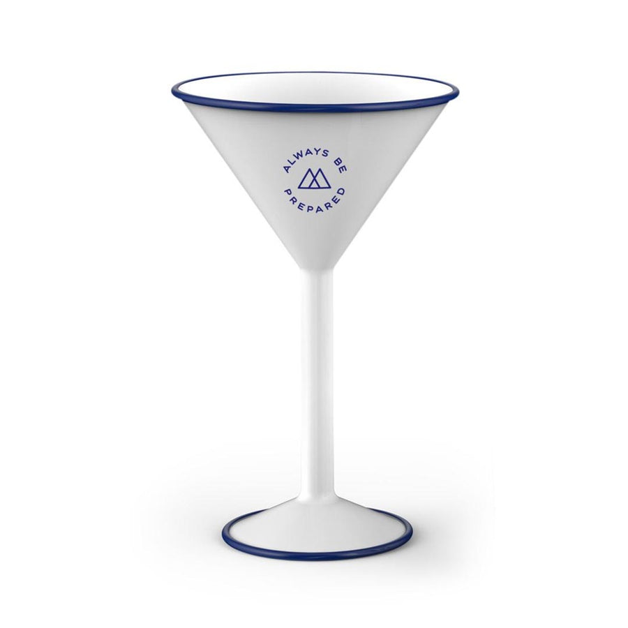 ENAMELED STEEL CAMPING MARTINI CUP