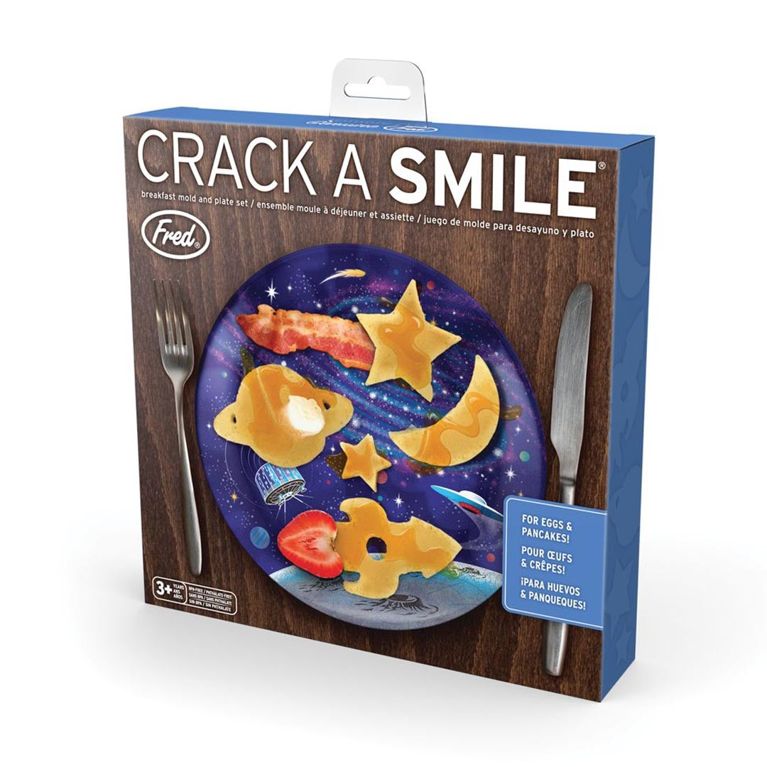 OUTER SPACE BREAKFAST MOLD PLATE SET