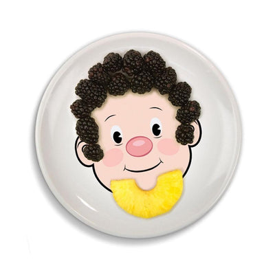 MR FOOD FACE ART PLATE